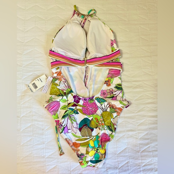 Trina Turk Floral Swimwear - Picture 2 of 2